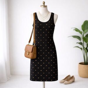 Buffalo David Bitton Stud Dot Sleeveless Tank Dress